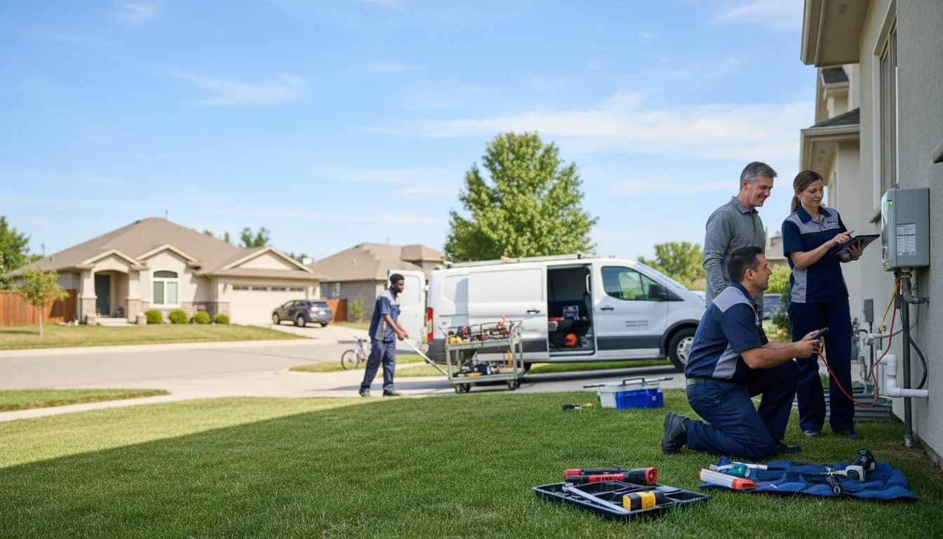 Tankless water heater service in West Salisbury, PA